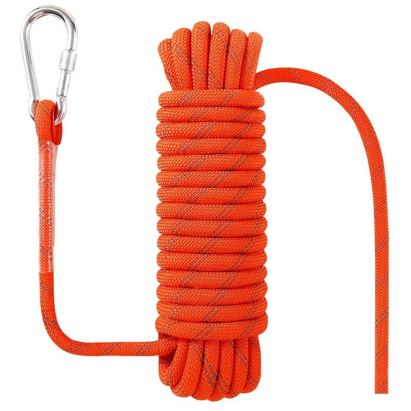 NorthPada 1/2 in (12mm) x 32 ft (10Meter) Floating Rope Anchor Mooring Rope Boat Rope Marine Rope Dock Lines Kayak Canoe Tow Throw Line Reflective Red - Image 1